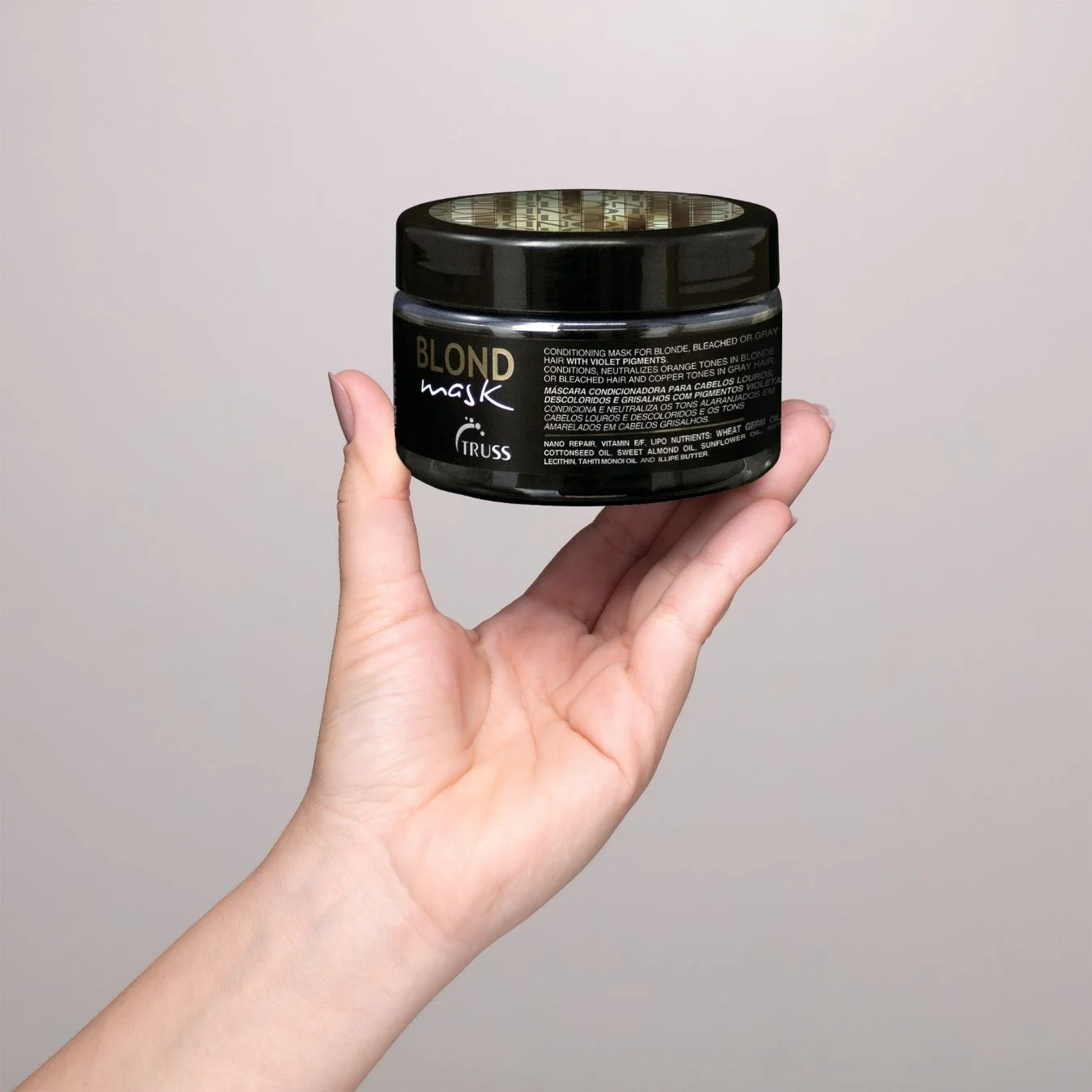 Blond Mascarilla